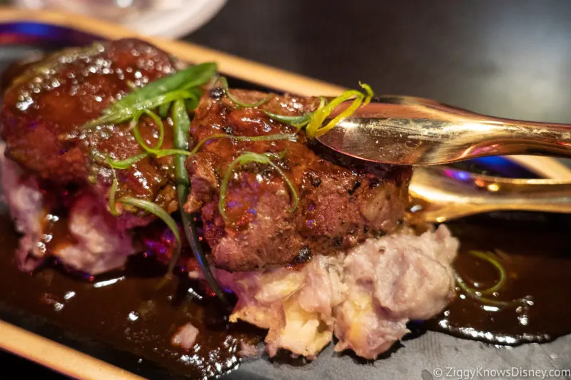 Beef Tenderloin Crown of Corellia Dining Room at Dinner