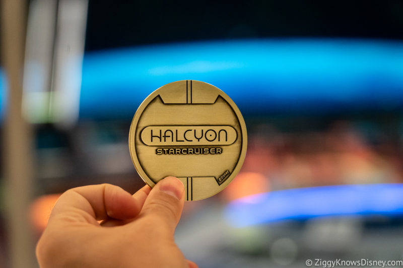 Halcyon Starcruiser medal Star Wars Hotel