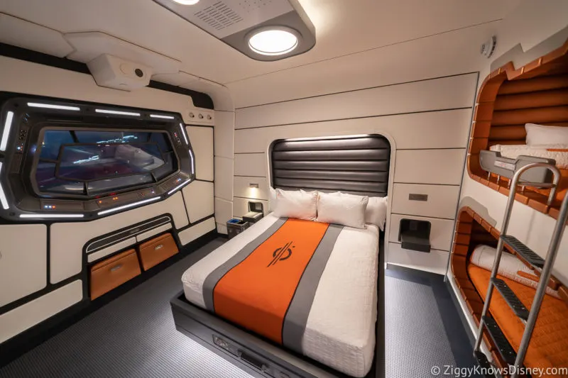Star Wars: Galactic Starcruiser Guest Room