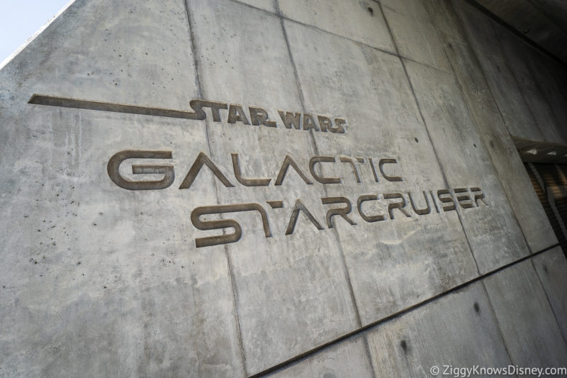 Star Wars: Galactic Starcruiser sign