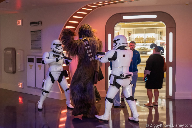 Stormtroopers with Chewbacca