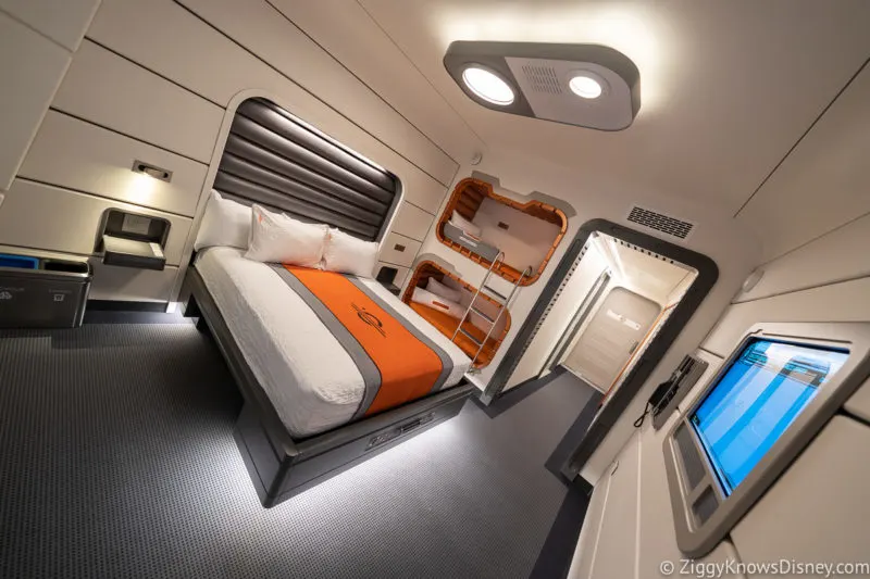 Star Wars Galactic Starcruiser Hotel Room Standard Cabin