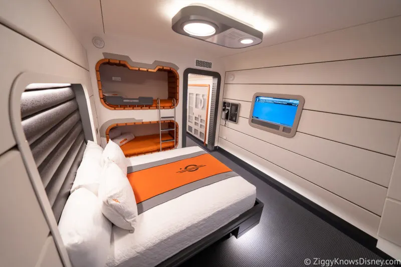 Star Wars Galactic Starcruiser Resort Guest Cabin