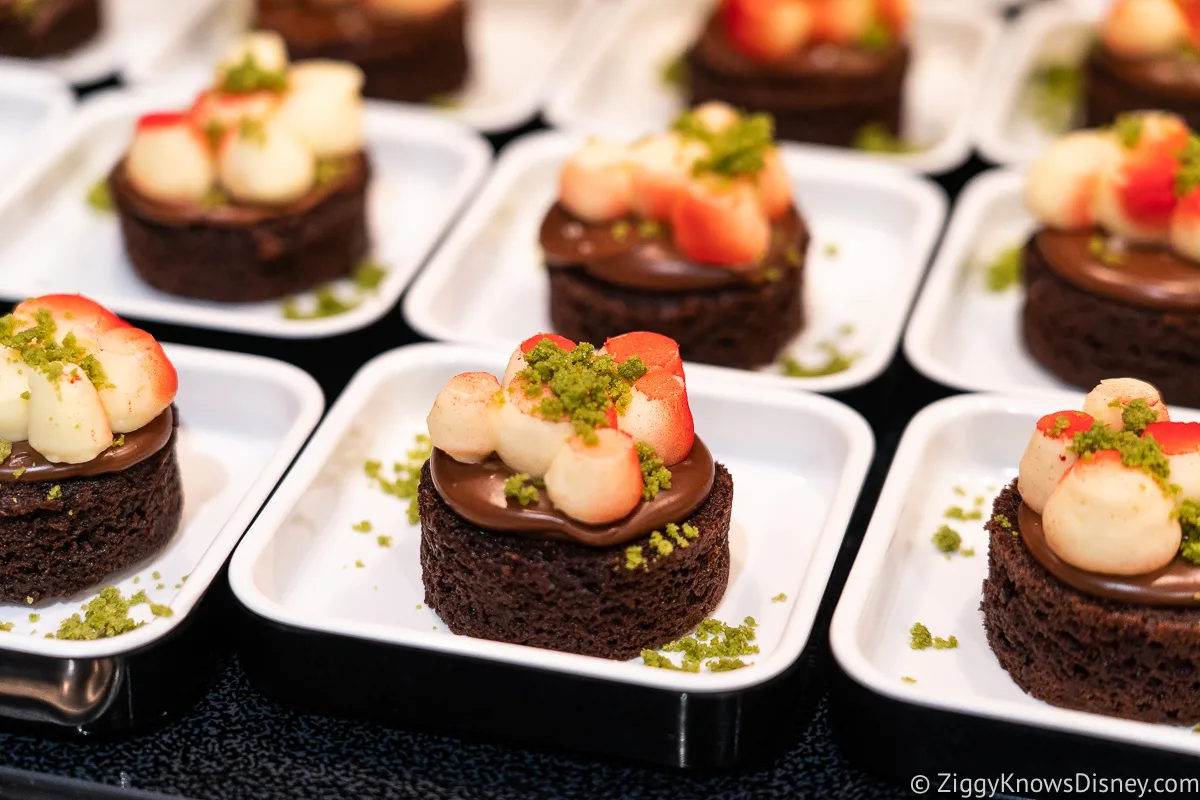 Salted Caramel-Chocolate Cake Crown of Corellia Dining Room