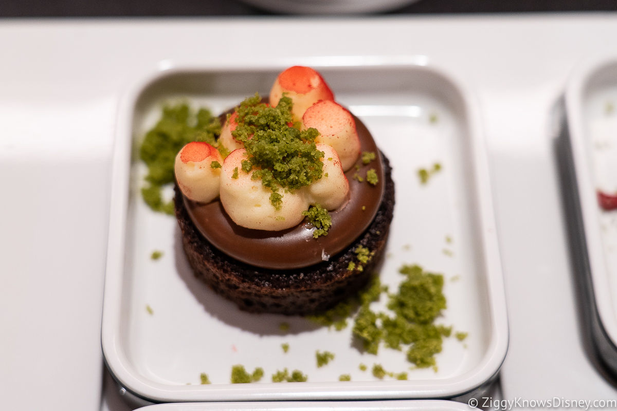 Salted Caramel-Chocolate Cake Crown of Corellia Dining Room
