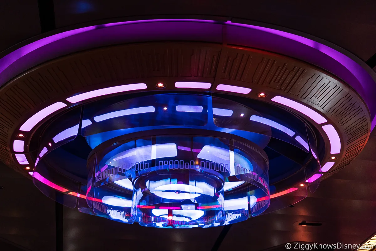 Ceiling Fixtures at Crown of Corellia Dining Room