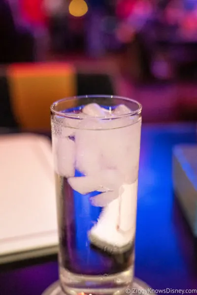 Glass of Water at Crown of Corellia Dining Room