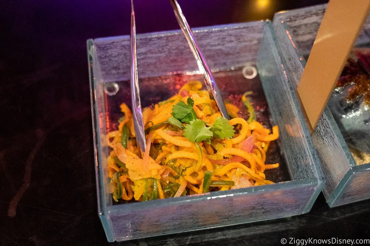 Flora Noodle Salad Crown of Corellia Dining Room