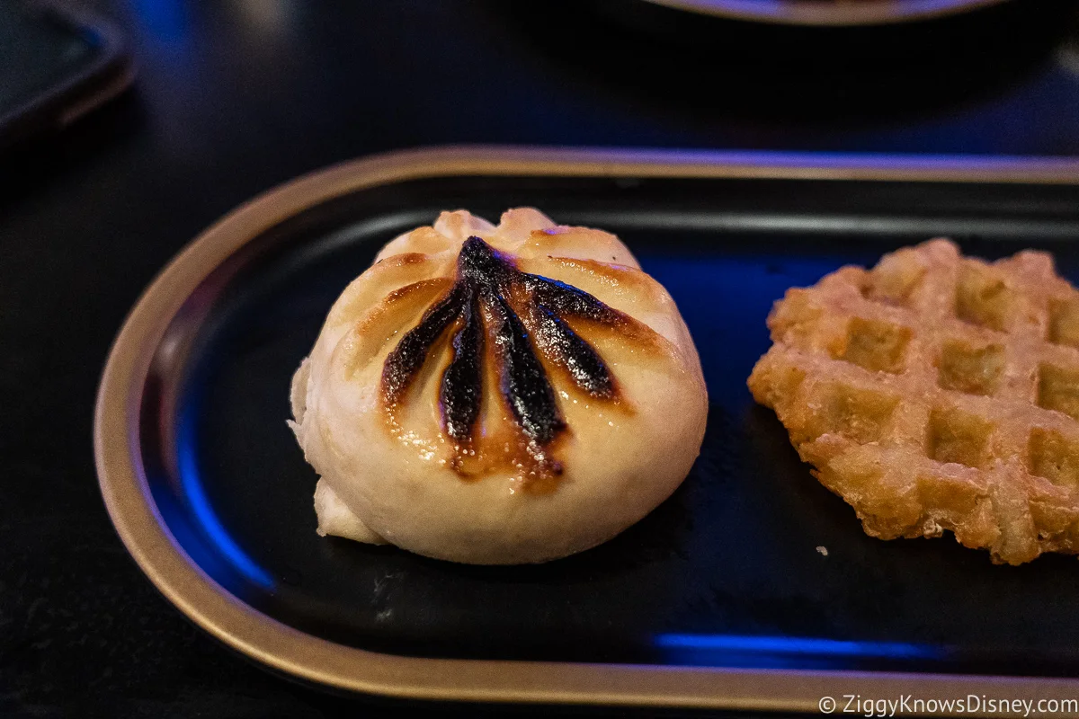 Chedd-Cheesy Beef Spiral Dumplings Crown of Corellia Dining Room