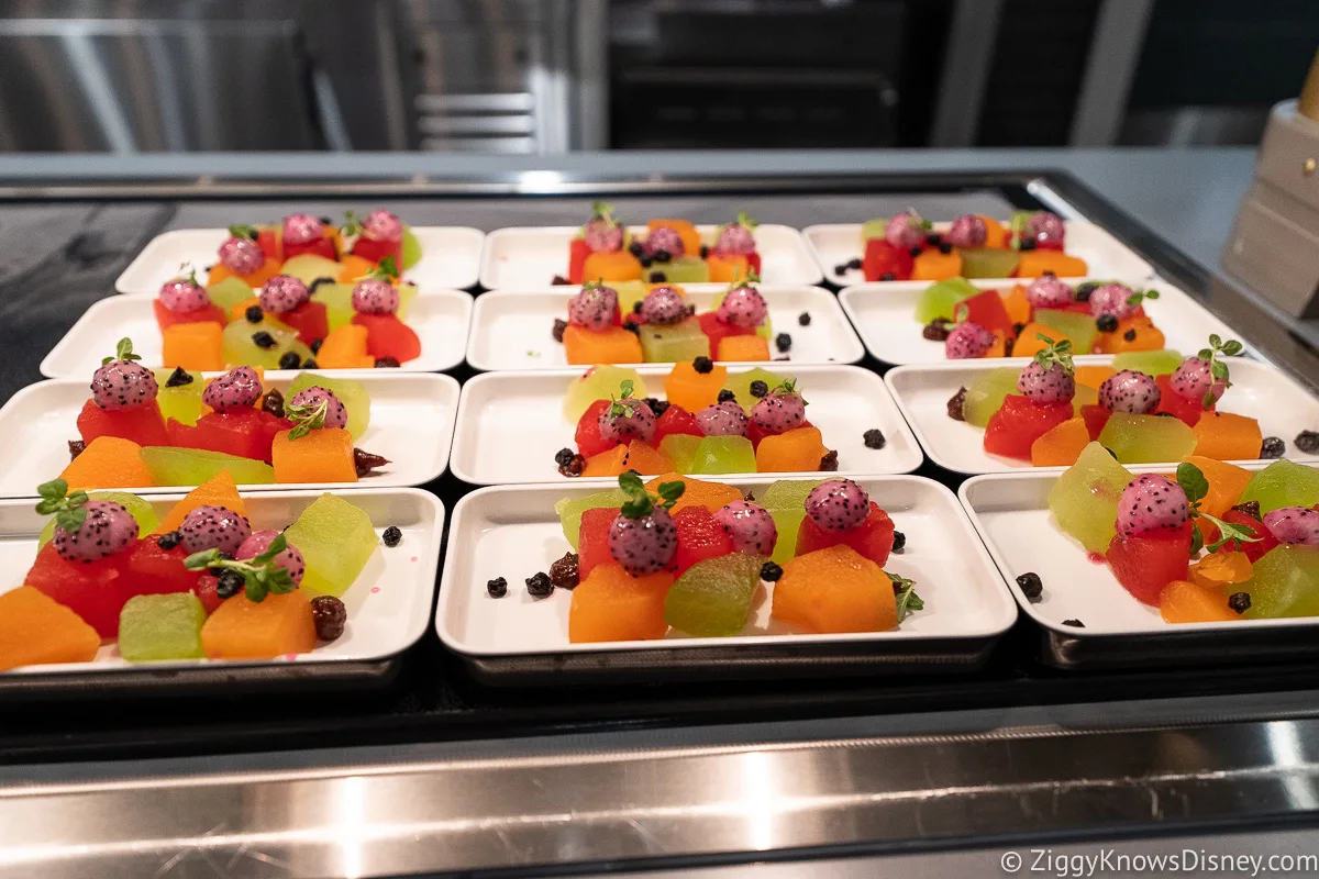 Compressed Fruit Plate Crown of Corellia Dining Room