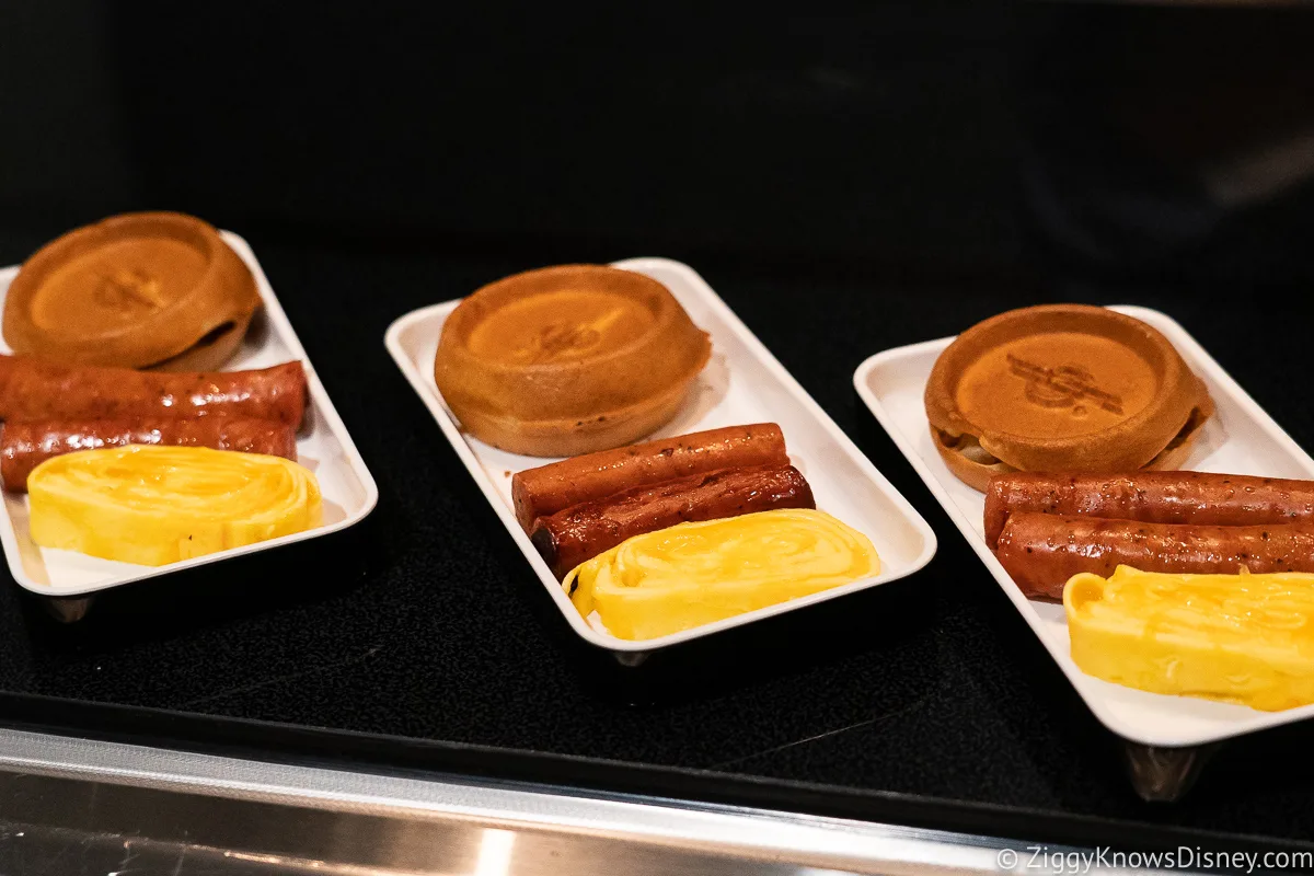 Waffle Sausage and Egg Crown of Corellia Dining Room