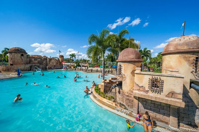 Pirate pool at Disney's Caribbean Beach Resort