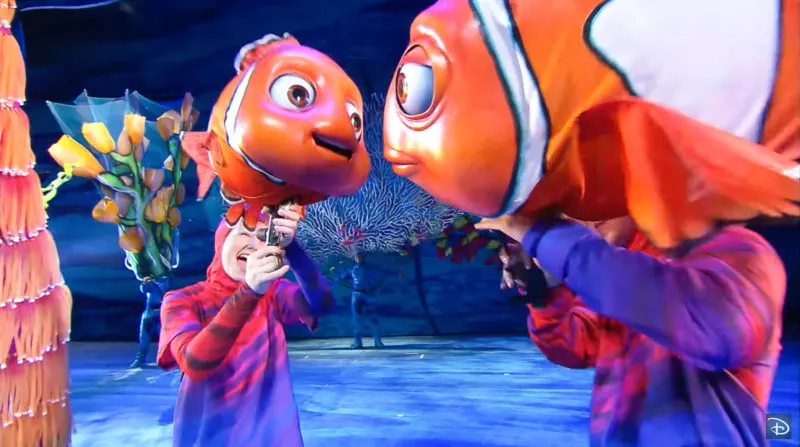 Finding Nemo: The Big Blue... and Beyond puppets