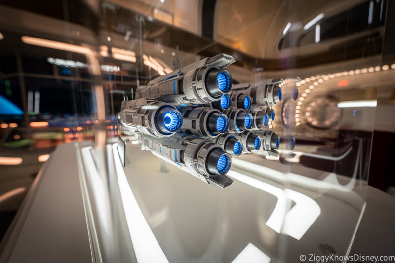 Halcyon Model on Star Wars: Galactic Starcruiser