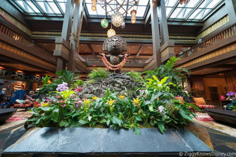 Polynesian Village Resort Lobby