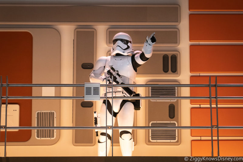 Stormtrooper on Star Wars: Galactic Starcruiser Hotel