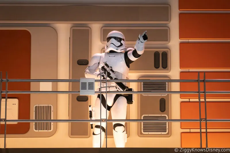 Stormtrooper on Star Wars: Galactic Starcruiser Hotel