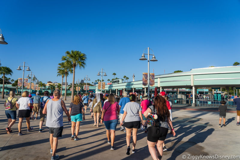 Getting to Hollywood Studios early for Rise of the Resistance