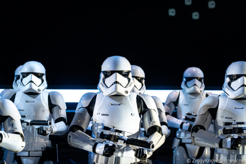 Row of Stormtroopers Star Wars: Rise of the Resistance