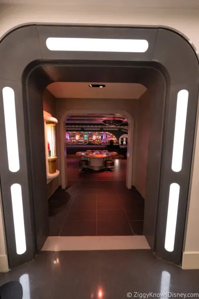 Stellar Souvenir Glasses from the Sublight Lounge on the Star Wars:  Galactic Starcruiser - WDW News Today