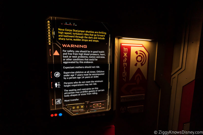 Guardians of the Galaxy: Cosmic Rewind Warning Sign