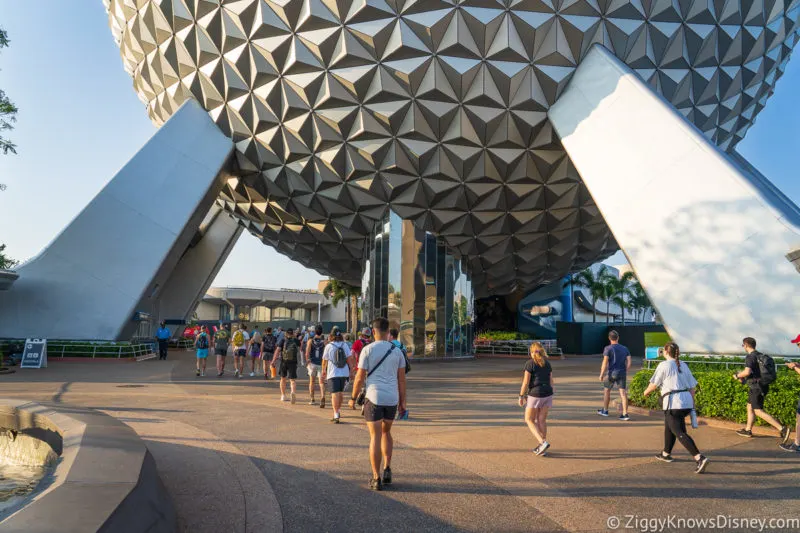 Cosmic Rewind Rope Drop EPCOT