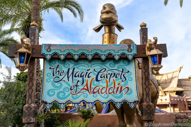 The Magic Carpets of Aladdin Magic Kingdom Genie+