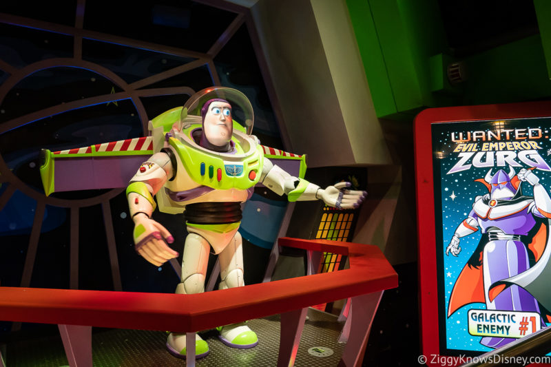 Buzz Lightyear's Space Ranger Spin Magic Kingdom Genie+