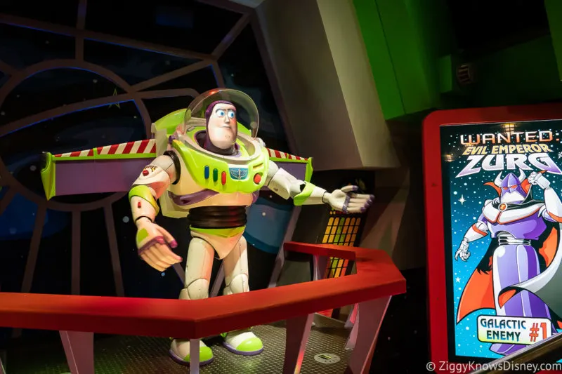 Buzz Lightyear's Space Ranger Spin Magic Kingdom Genie+