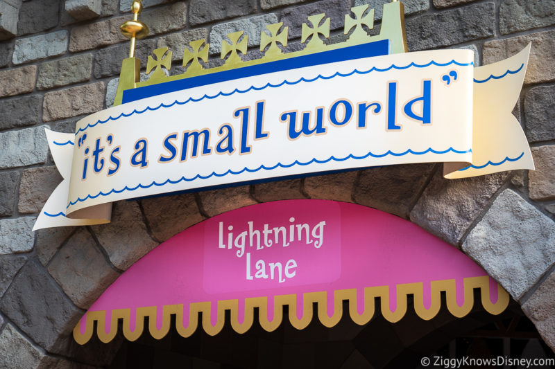 it's a small world Magic Kingdom Genie+