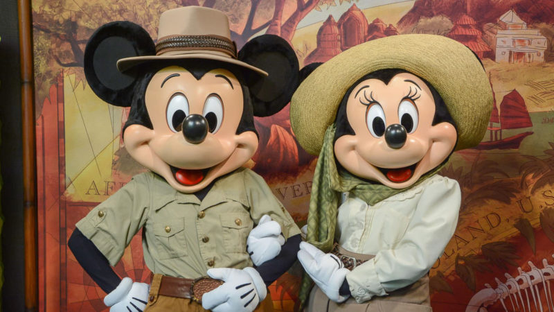 Adventurers Outpost Mickey and Minnie