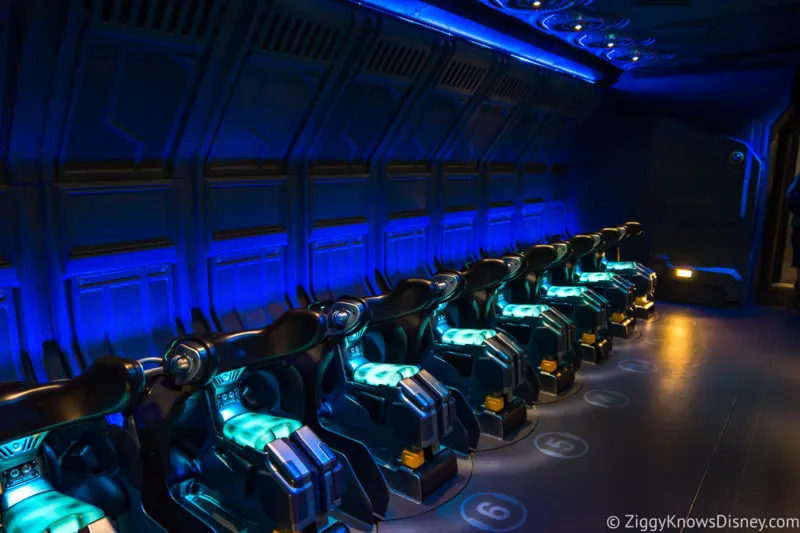 Avatar Flight of Passage ride room