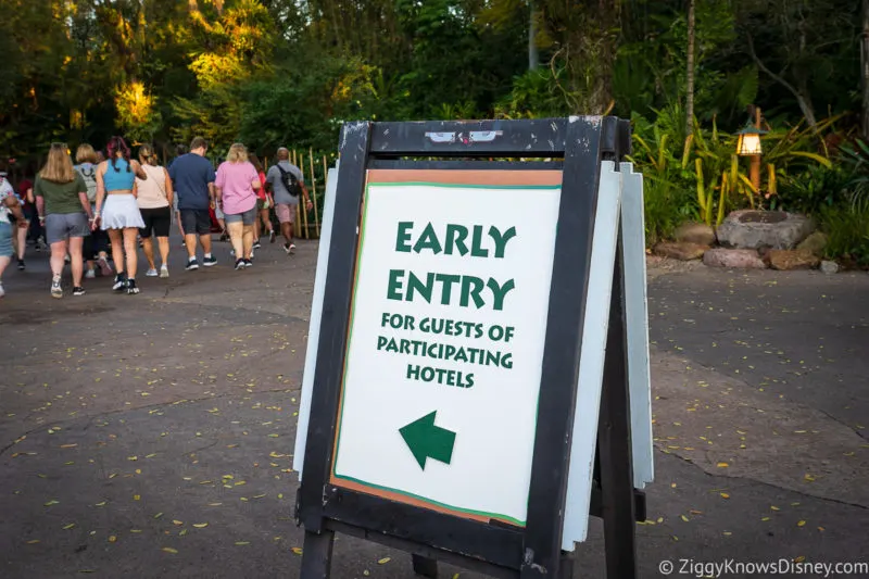 Early Entry at Animal Kingdom Genie+