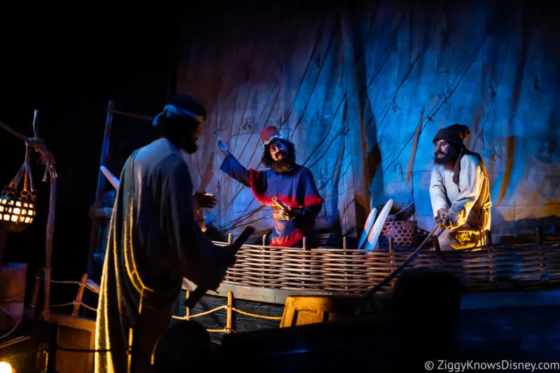 Phoenicians scene Spaceship Earth EPCOT