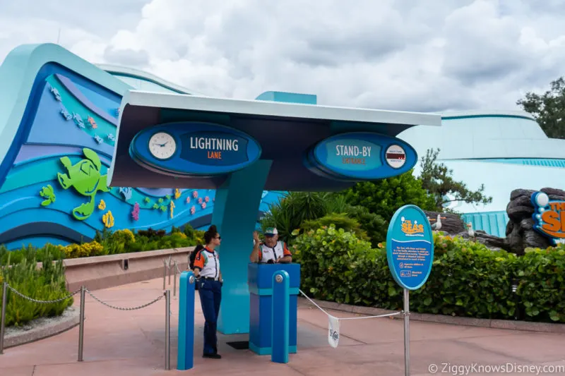 Entrance to The Seas with Nemo and Friends EPCOT Genie+