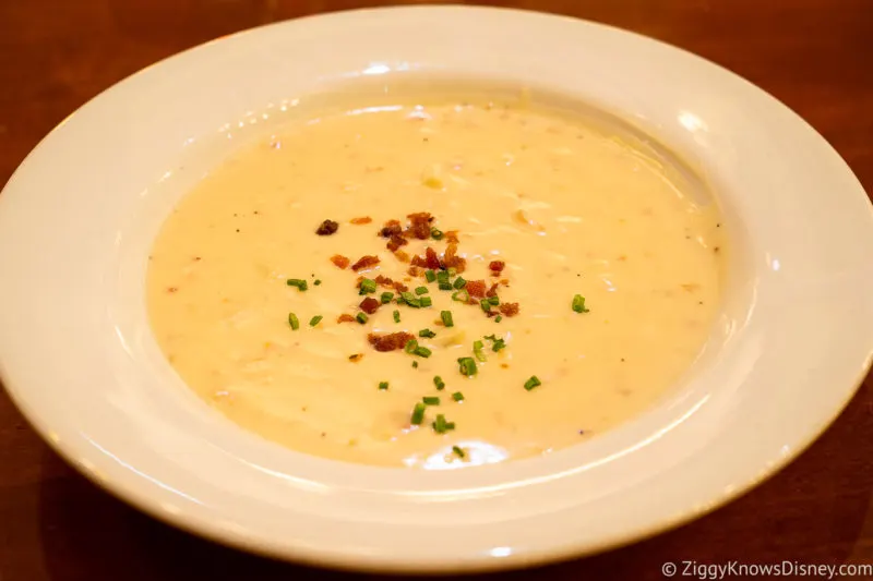 Cheddar Cheese Soup Le Cellier EPCOT
