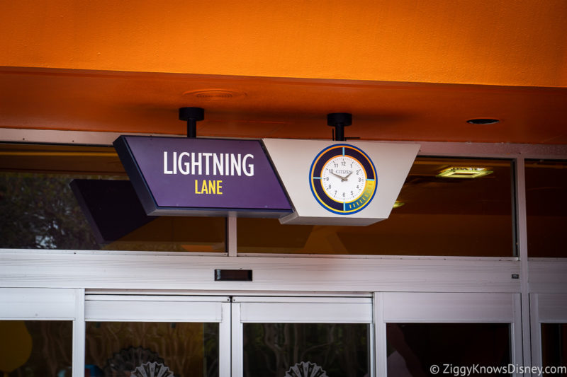Lightning Lane entrance Journey Into Imagination with Figment EPCOT Genie+