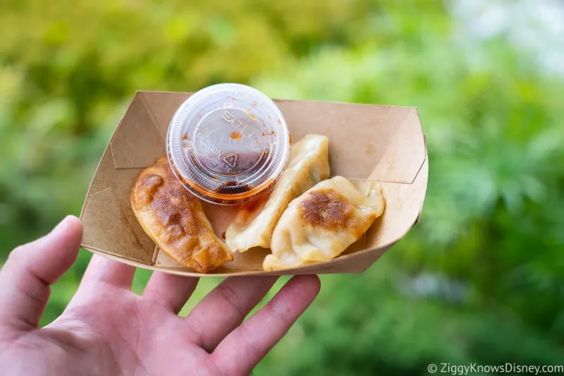 Chicken Pot Stickers China EPCOT Snacks