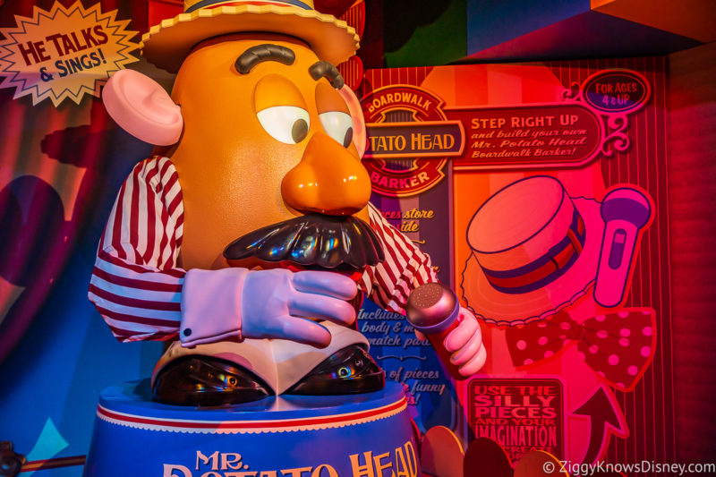 Mr. Potato Head Toy Story Mania Hollywood Studios Genie+