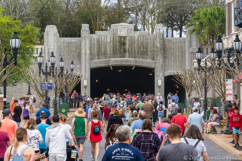 Hollywood Studios Genie Plus Tunnel into Galaxy's Edge