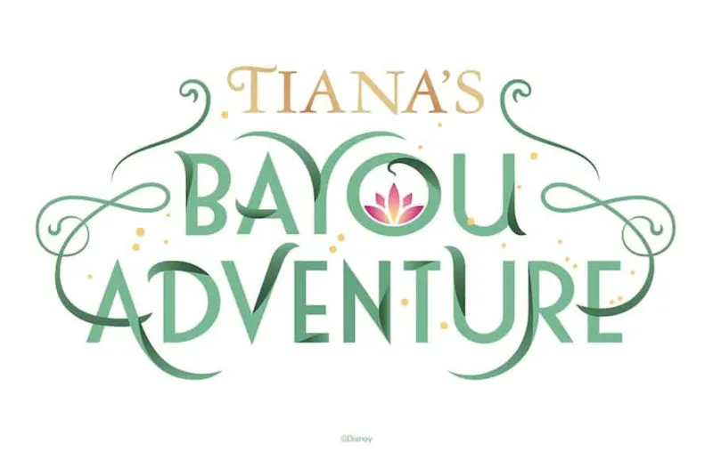 Making Tiana's Bayou Adventure Logo