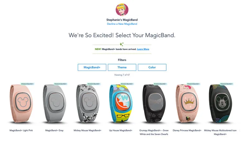 Pre-Arrival Disney World Resort Hotel Guests MagicBand+