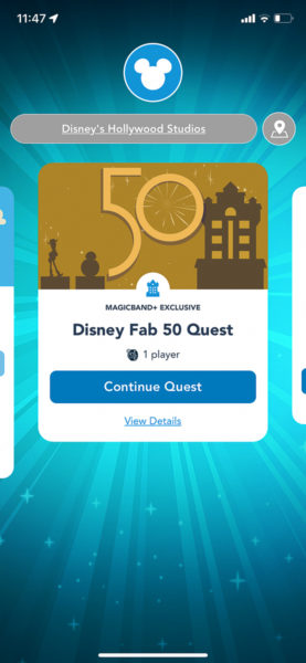 Disney Fab50 Quest MagicBand+