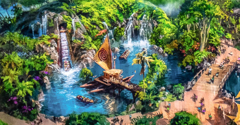 Moana log flume ride Animal Kingdom expansion