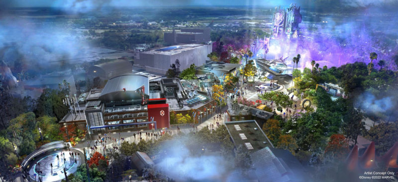 Concept Art for Avengers Campus Phase 2