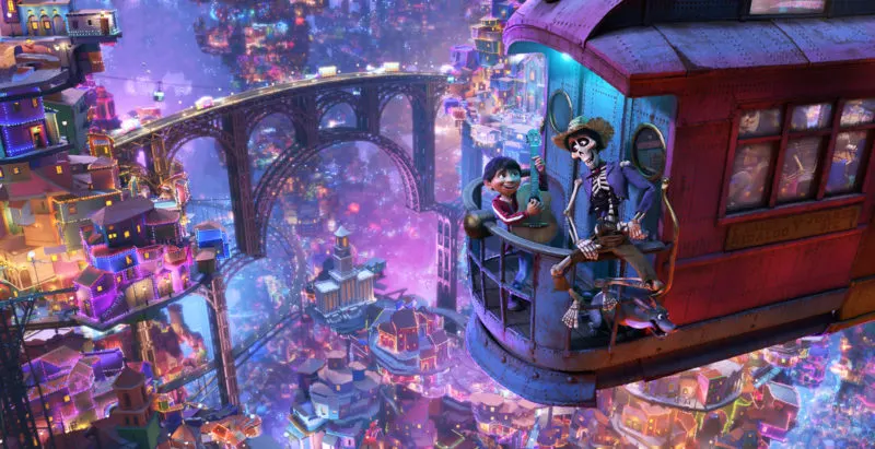 Coco attraction Disney World concept art