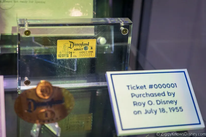 1st Disneyland Park Ticket D23 Expo
