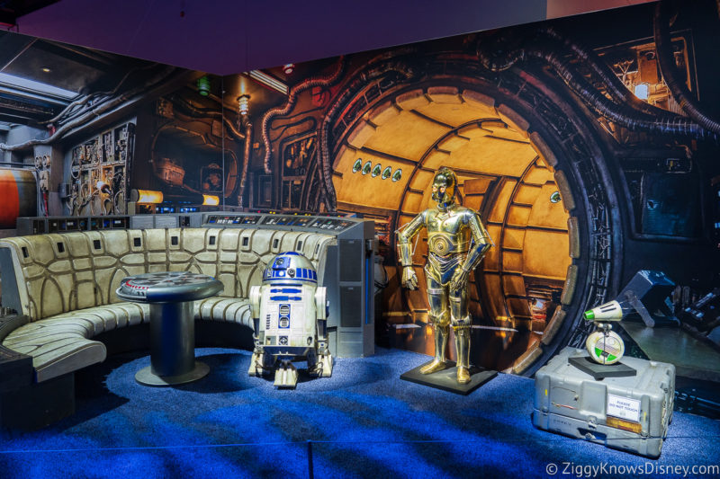 Star Wars film props D23 Expo