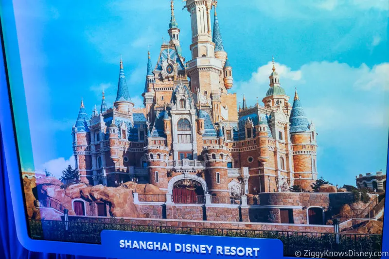 Shanghai Disneyland Poster Wonderful World of Dreams Disney Parks pavilion D23 Expo