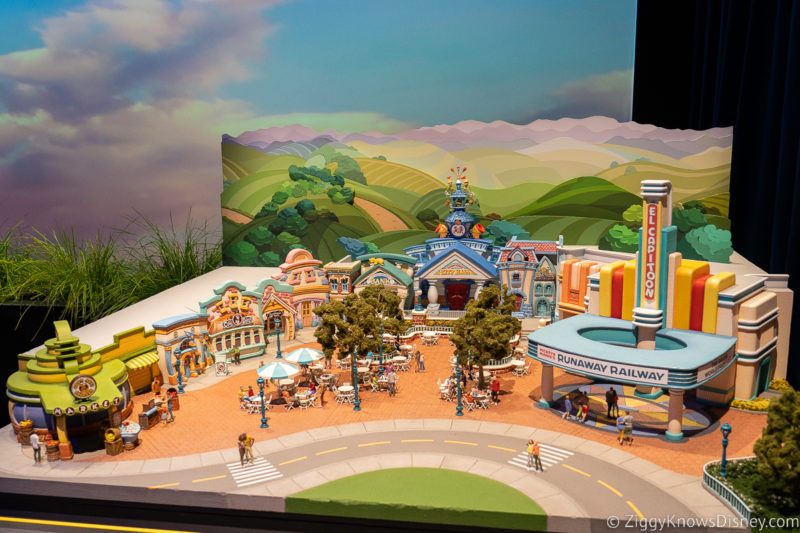 Disneyland Toontown Model D23 Expo